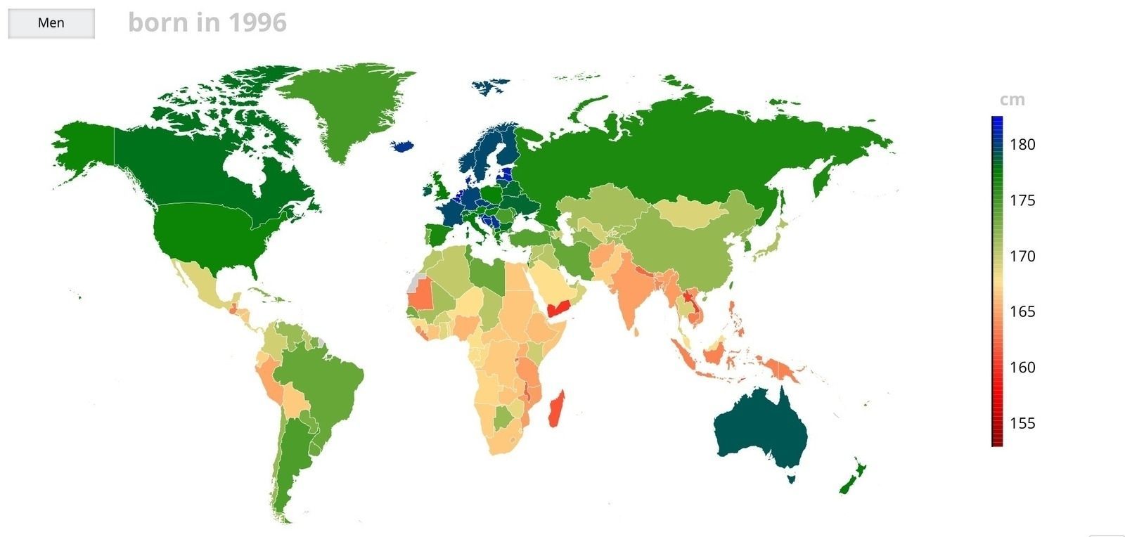 Рост по странам. Средний рост в мире. Карта роста человека. Средний рост человека в мире. Рост мужчин по странам.