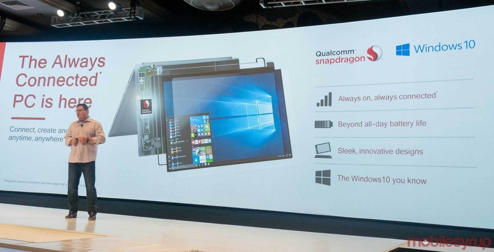 Qualcomm гар утасны процессортой Windows PC танилцууллаа