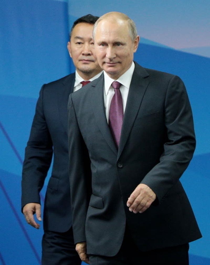 В.Путин: Ерөнхийлөгч Х.Баттулга танд бөх хүний эрүүл чийрэг бие, аз ...