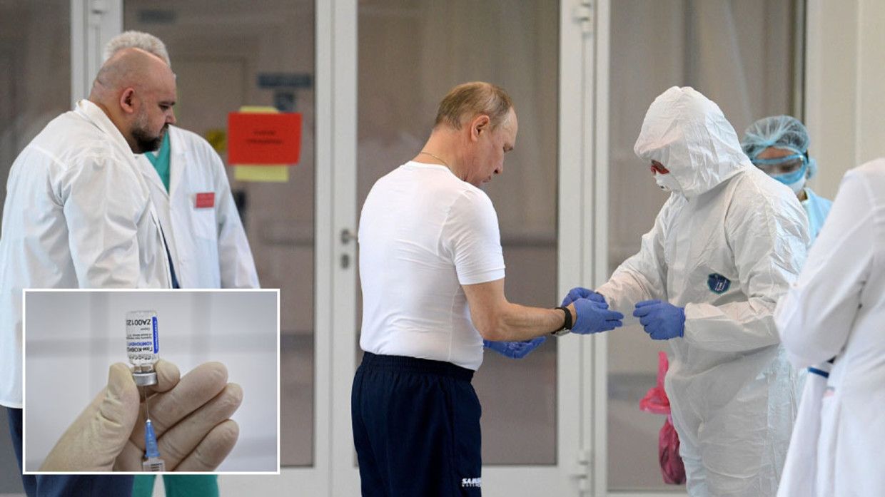 ОХУ-ын ерөнхийлөгч Владимир Путин өнөөдөр коронавирусийн эсрэг вакцины ...